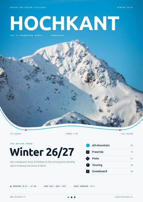 Ski & Snowboard — catalog template