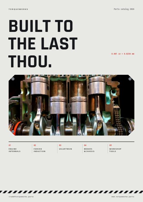 Automotive & Parts — Cover · band page