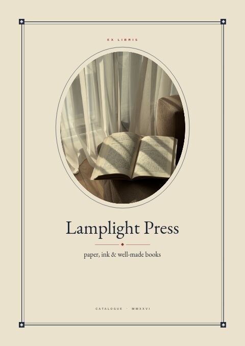 Books & Stationery — Cover · framed page