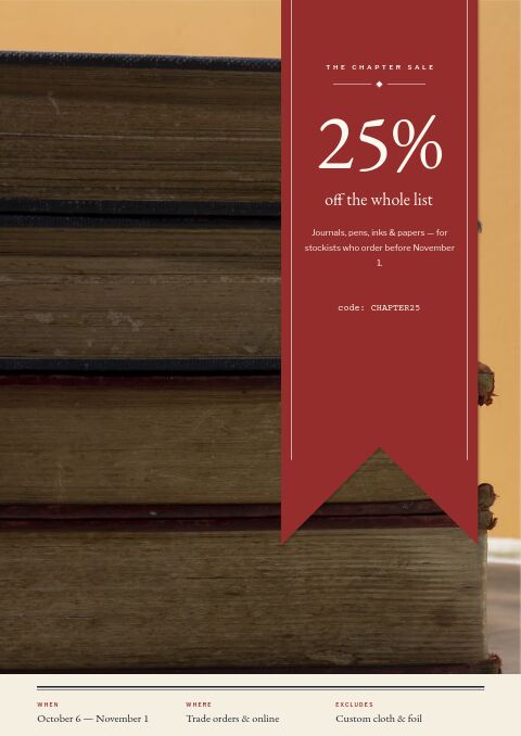 Books & Stationery — Promo / Sale page