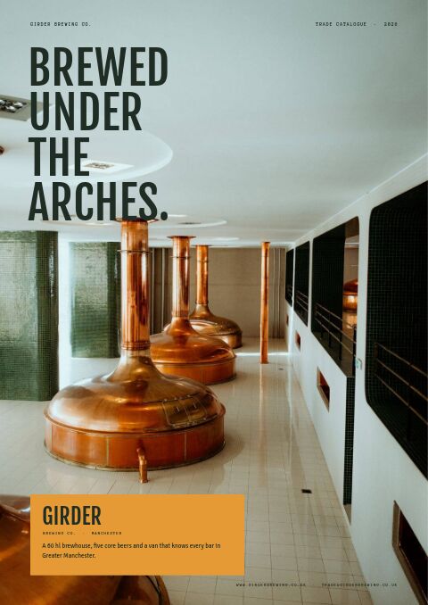 Brewery & Craft Beer — Cover · poster page