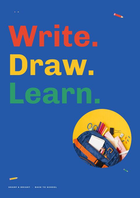 Back to School — Cover · poster page