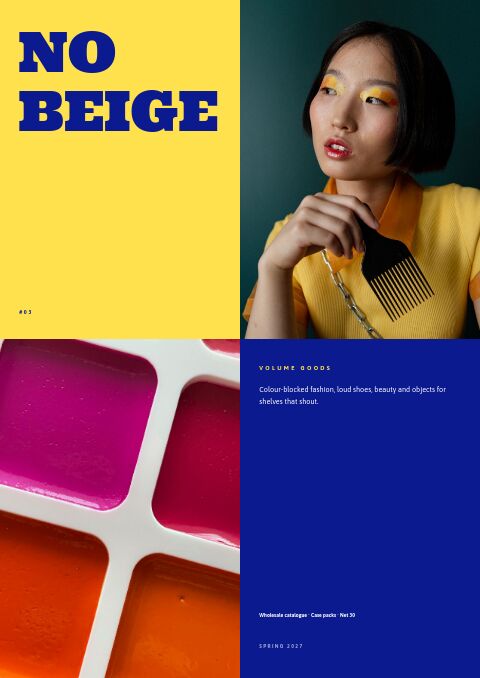 Bold Catalog — Cover · poster page