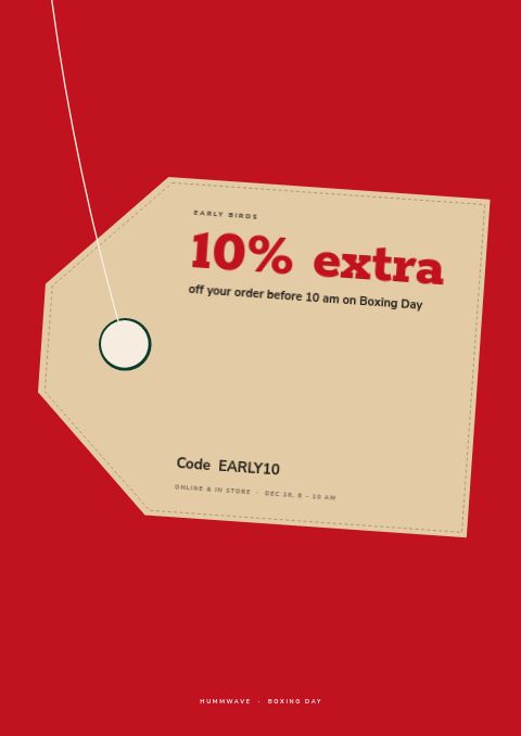 Boxing Day — Promo / Sale page