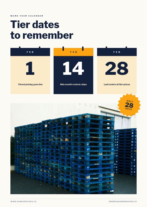 Buy More Save More — Event / Launch page