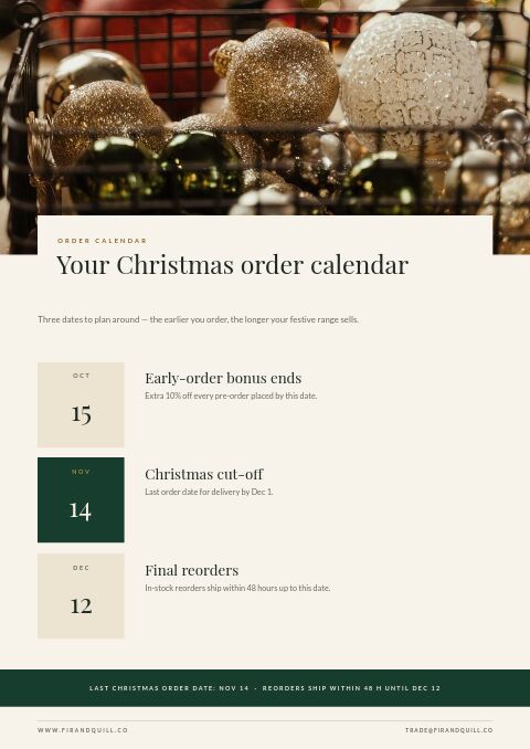 Christmas — Event / Launch page