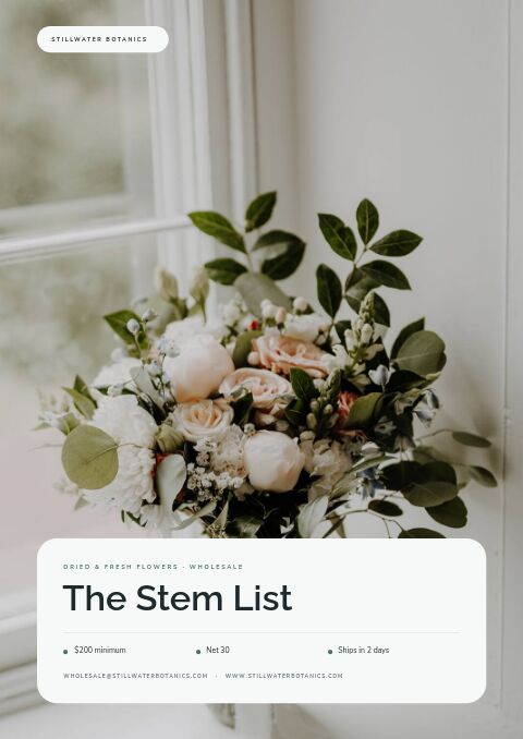 Clean Catalog catalog template cover