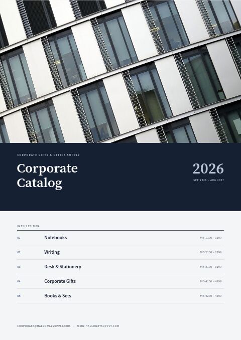 Corporate Catalog — Cover · band page