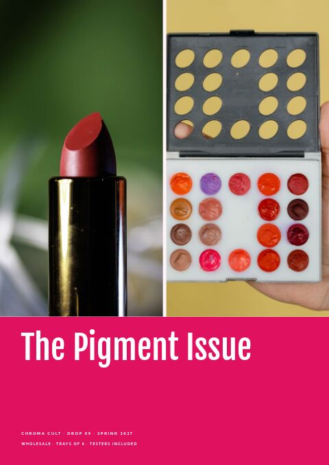 Cosmetics Catalog — Cover · band page