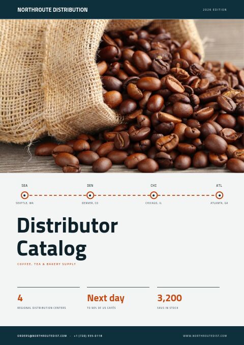 Distributor Catalog catalog template cover