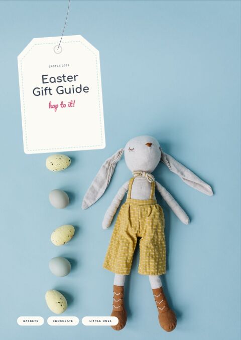 Easter Gift Guide — Cover · poster page