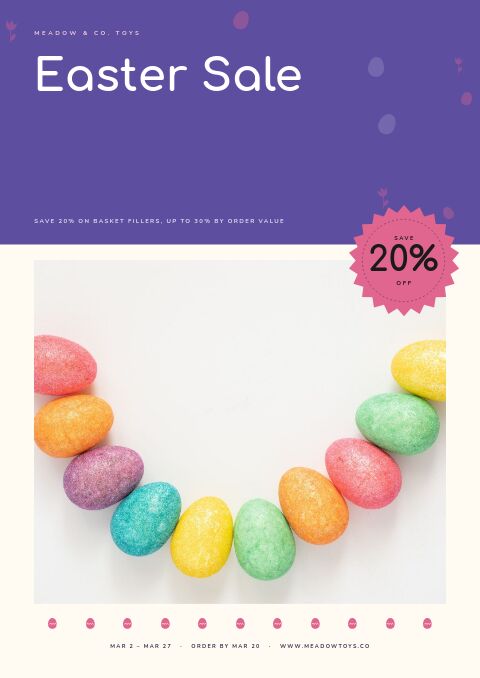 Easter Sale — Cover · band page