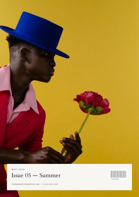 Editorial Lookbook — Back Cover page