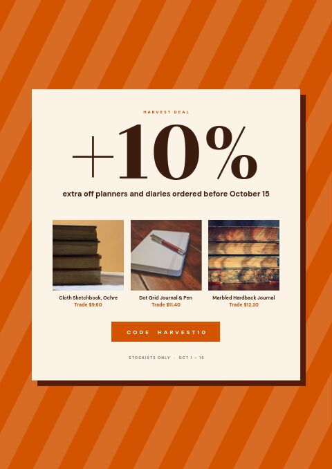 Fall Sale — Promo / Sale page