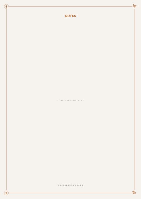 Father’s Day — Framed Blank page