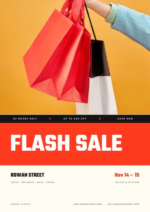 Flash Sale — Cover · band page