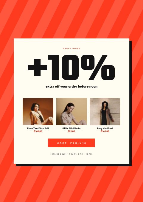 Flash Sale — Promo / Sale page