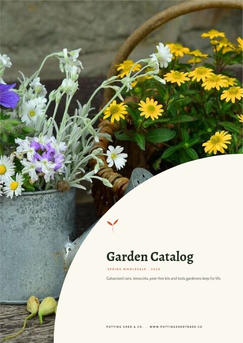 Garden Catalog — Cover · band page