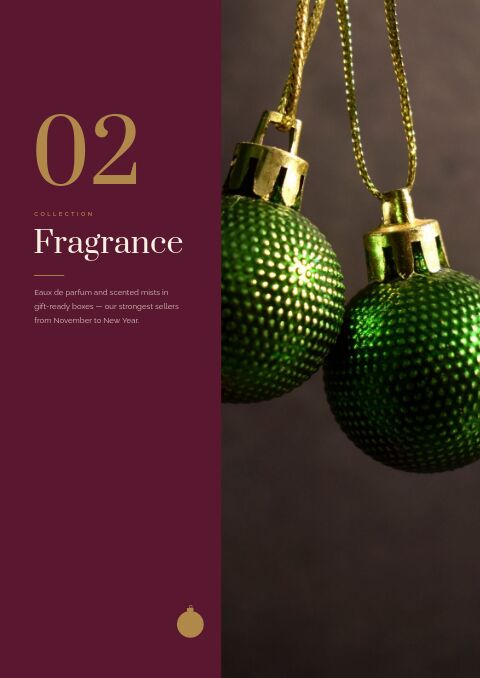Holiday Collection — Collection Divider page