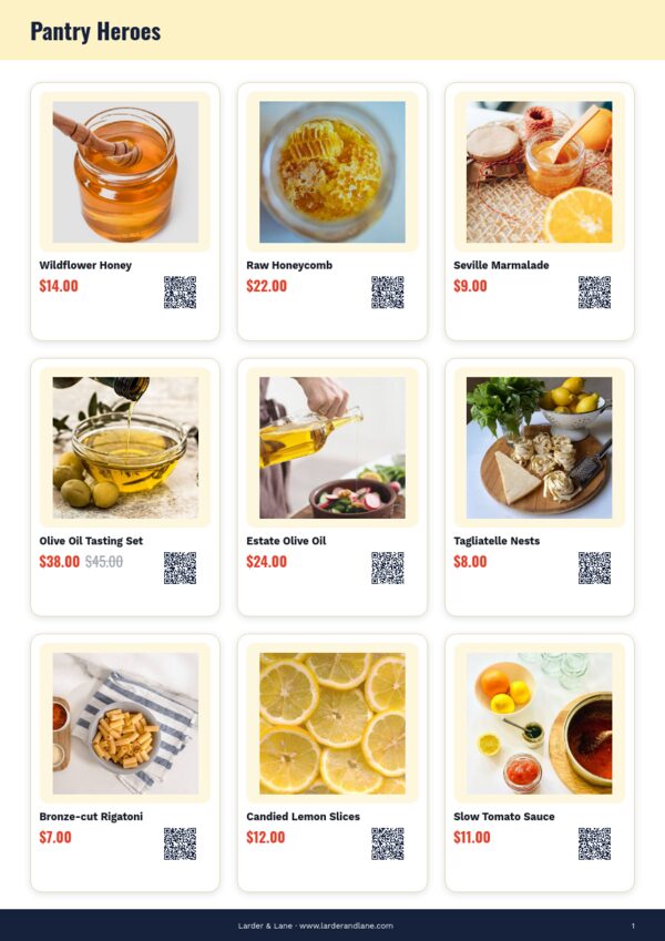 Last-Minute Gifts — product page, 3 × 3 grid