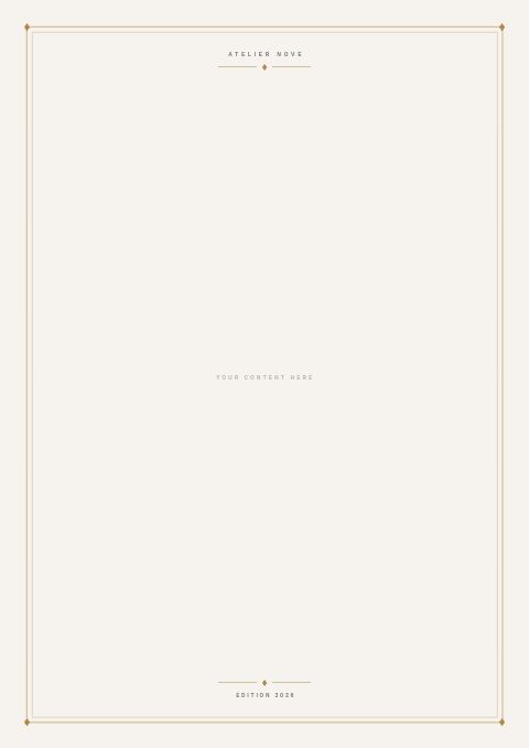 Limited Edition — Framed Blank page
