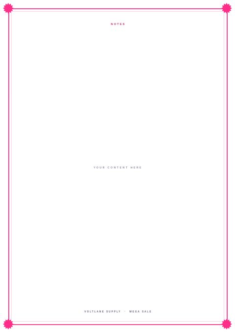 Mega Sale — Framed Blank page