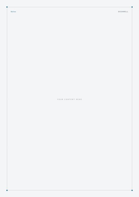 Office Collection — Framed Blank page