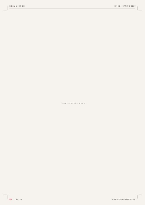 Shoes Catalog — Framed Blank page
