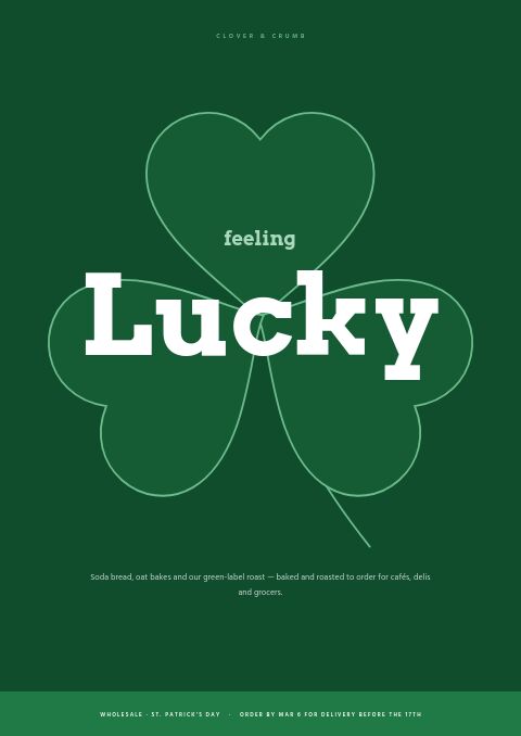 St. Patrick’s Day — Cover · poster page