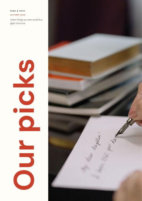 Staff Picks — Cover · poster page
