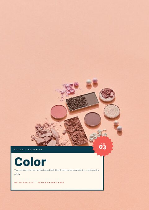 Summer Clearance — Collection Divider page