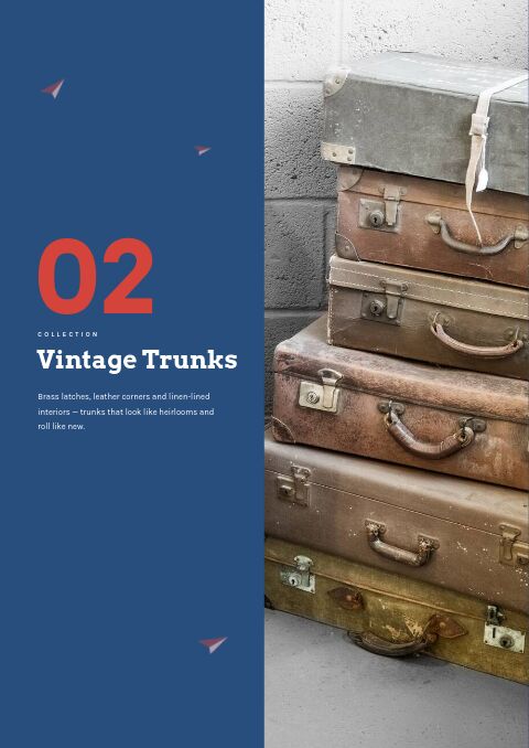 Vacation & Travel Collection — Collection Divider page
