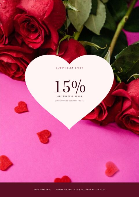 Valentine’s Day — Promo / Sale page