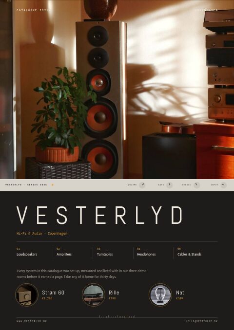Hi-Fi & Audio — Cover · band page