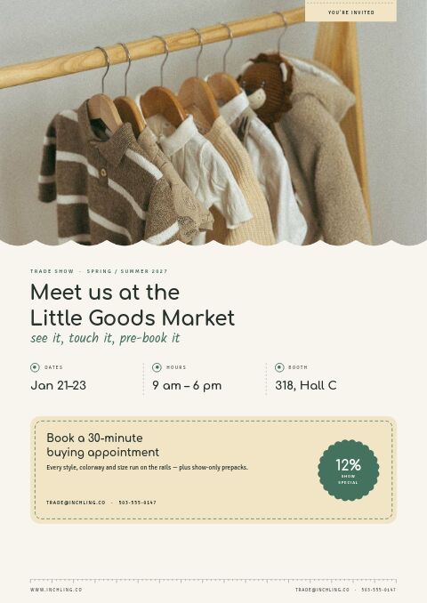 Baby & Kids Premium — Event / Launch page