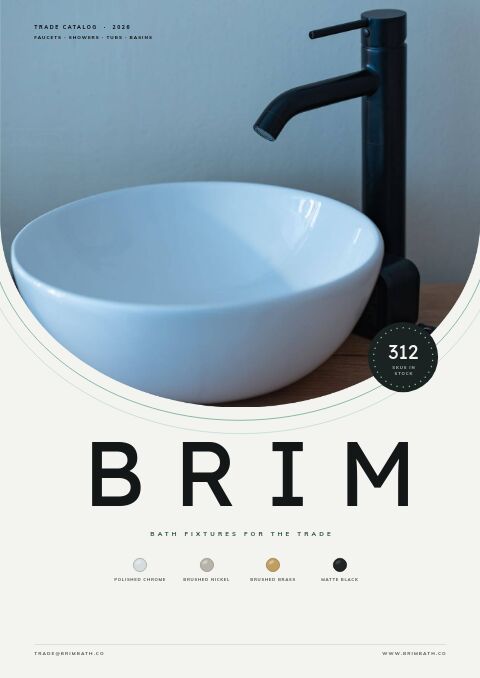 Bathroom Fixtures Premium — modello di catalogo premium