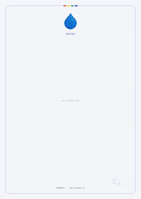 Cleaning Supplies Premium — Framed Blank page
