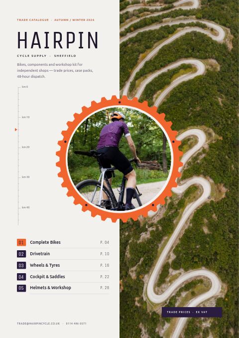 Cycling Premium — modello di catalogo premium