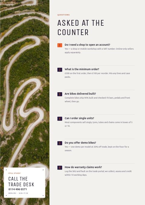 Cycling Premium — FAQ page