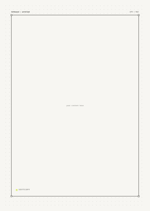 Digital Products Premium — Framed Blank page