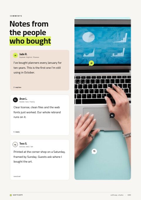 Digital Products Premium — Testimonials page