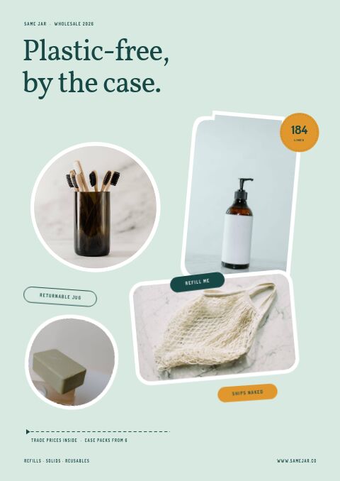 Eco-Friendly Products Premium — Cover · sticker page