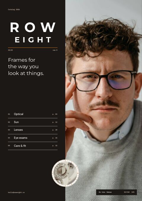 Eyewear Premium — Cover · split page