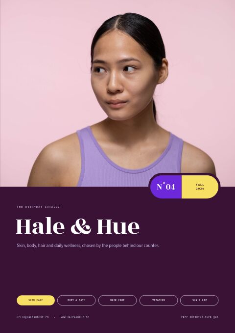 Health & Beauty Premium — Cover · band page
