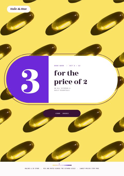 Health & Beauty Premium — Promo / Sale page