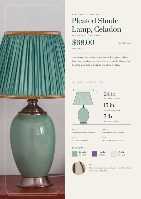 Home Decor Premium — Featured Product page