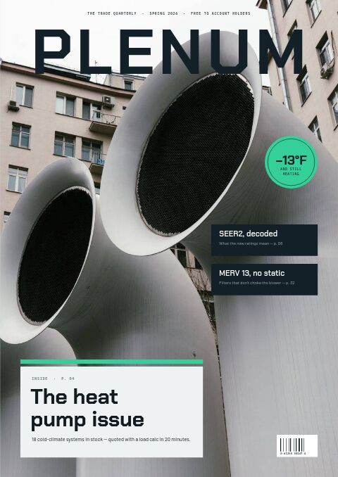 HVAC Supplies Premium — Cover · magazine page