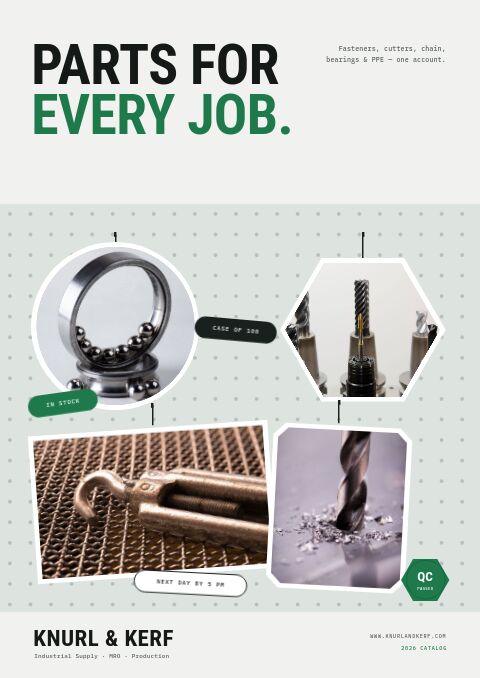 Industrial Supplies Premium — Cover · sticker page