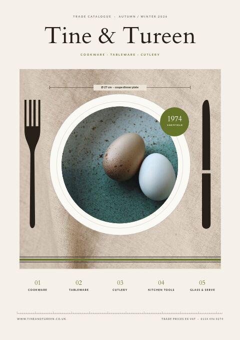 Kitchen & Dining Premium — modello di catalogo premium