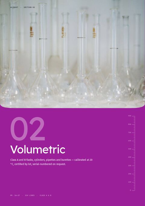 Laboratory Equipment Premium — Collection Divider page